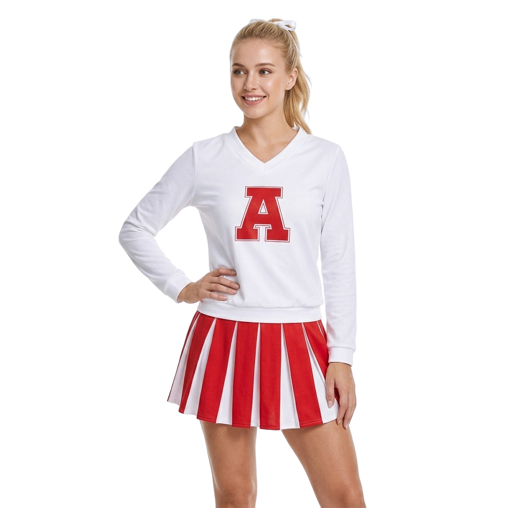 Pleated Skirt Women - Fantasia de Cosplay Feminina Betty Nerd