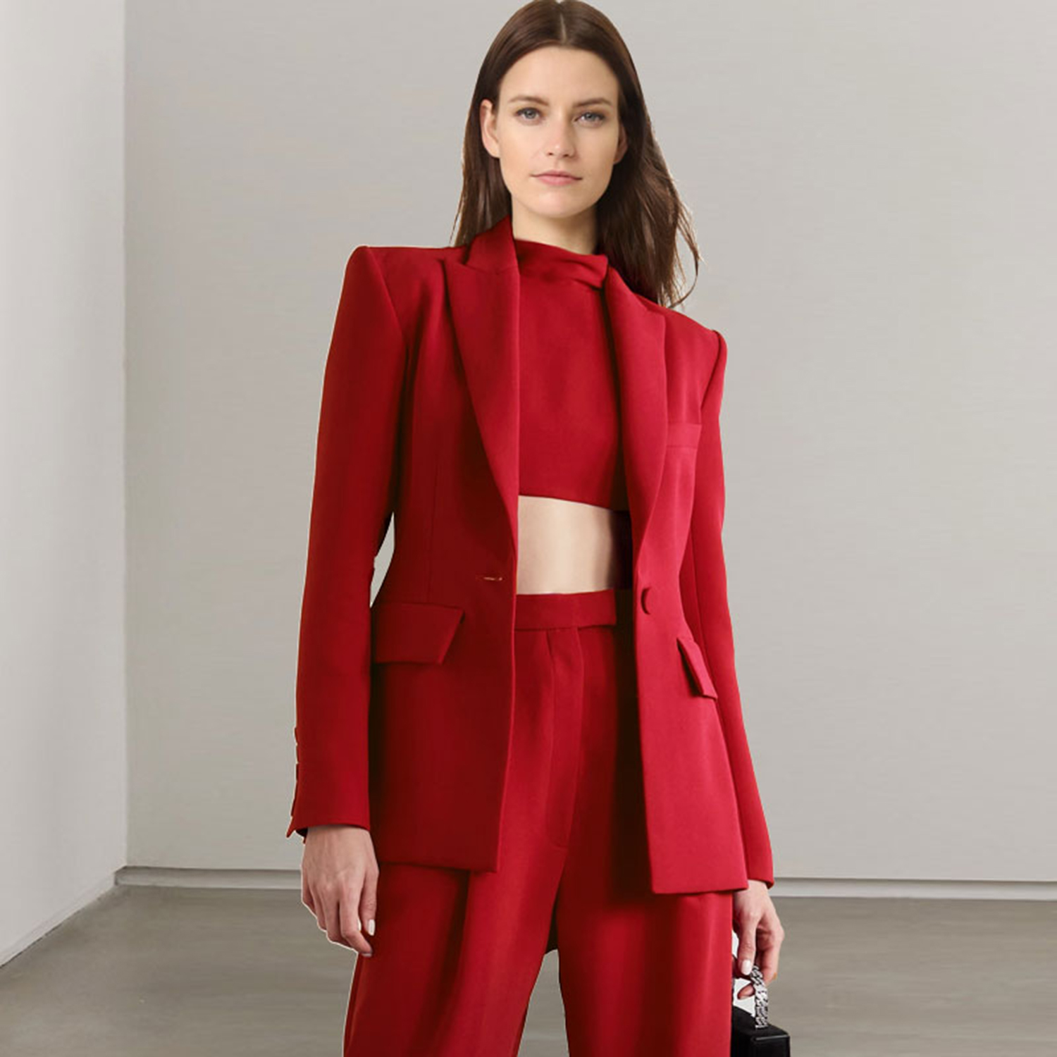 Women Fashion Jackets - Allingentle conjunto de 2 peças feminino