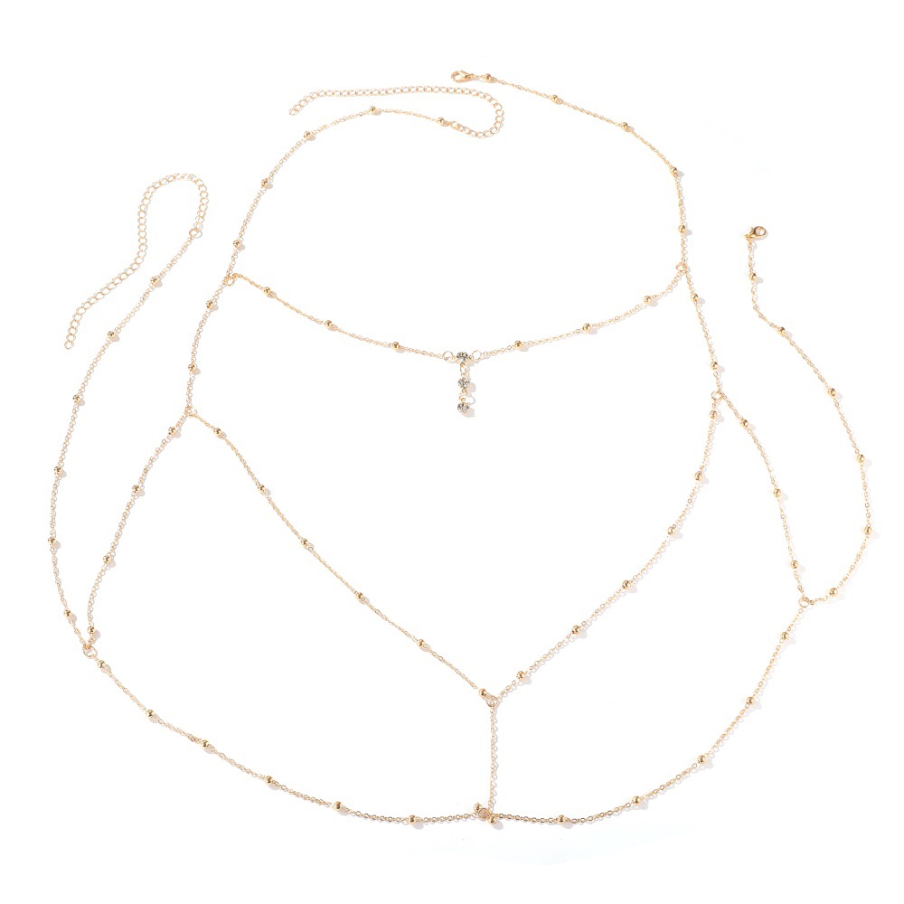 Women'S Fashion Harness - Sexy cristal chest chain arnês de