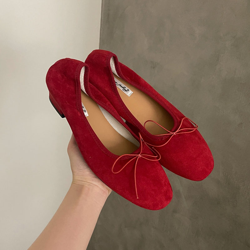 Women'S Fashion For 2025 - Moda borboleta-nó senhoras deslizamento em bombas