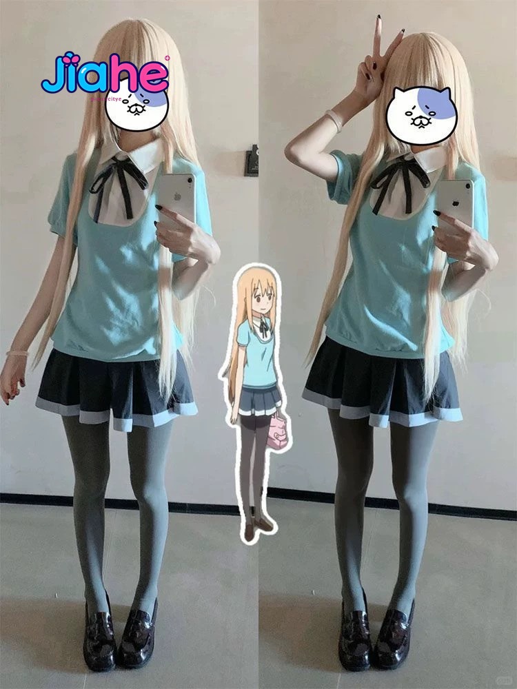 Pleated Skirt Women - Himouto! Fantasia de Cosplay Anime Doma