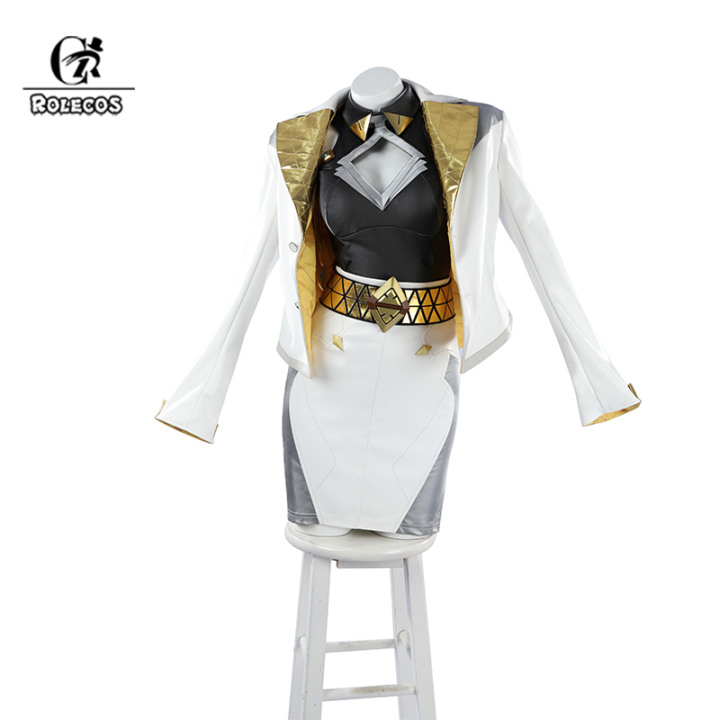 Women Fashion Jackets - ROLECOS Fantasia de Cosplay Domina, Agente