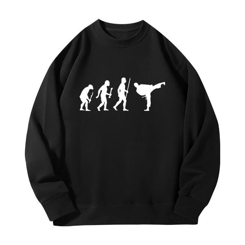 Women Fashion Evolution - Moletom estampado Evolution Karate para homens