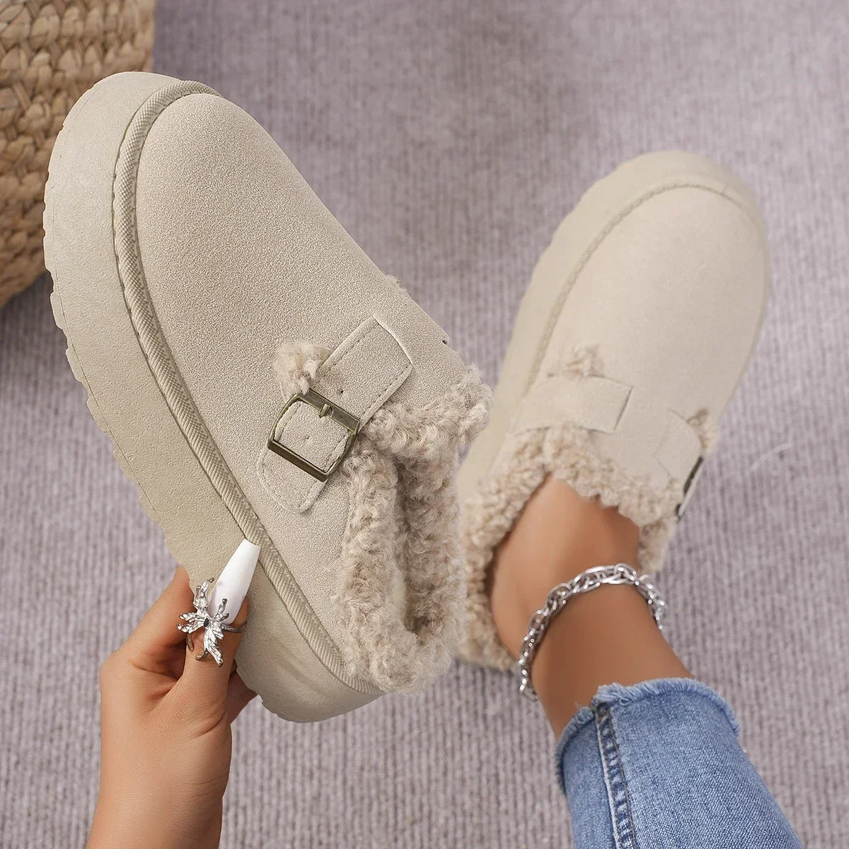 Women'S Fashion Ugg Boots - New Luxury Winter Women's Boken Shoes