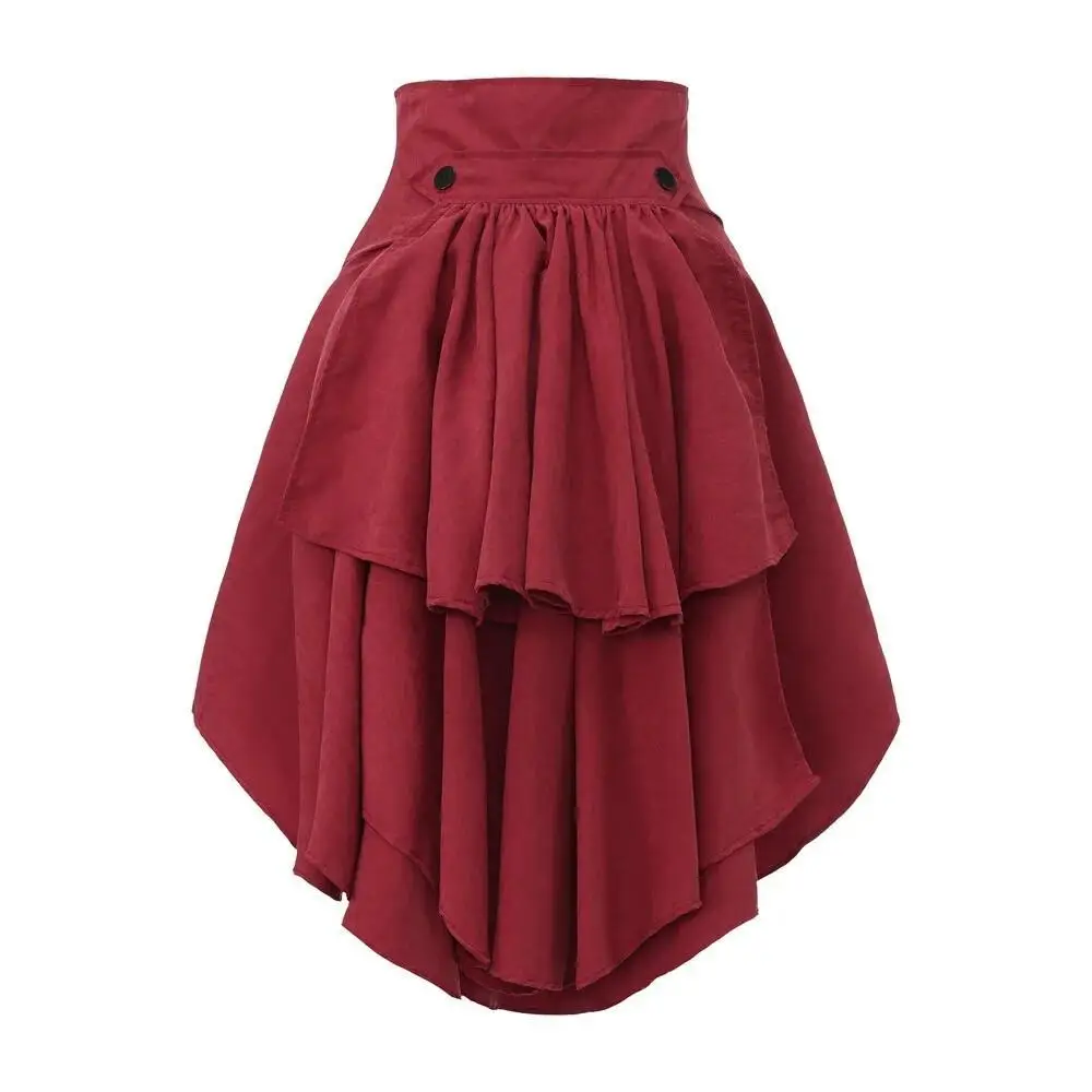 Saia Plissada Gótica Lolita Fe - Pleated Skirt Women avaliação e preço