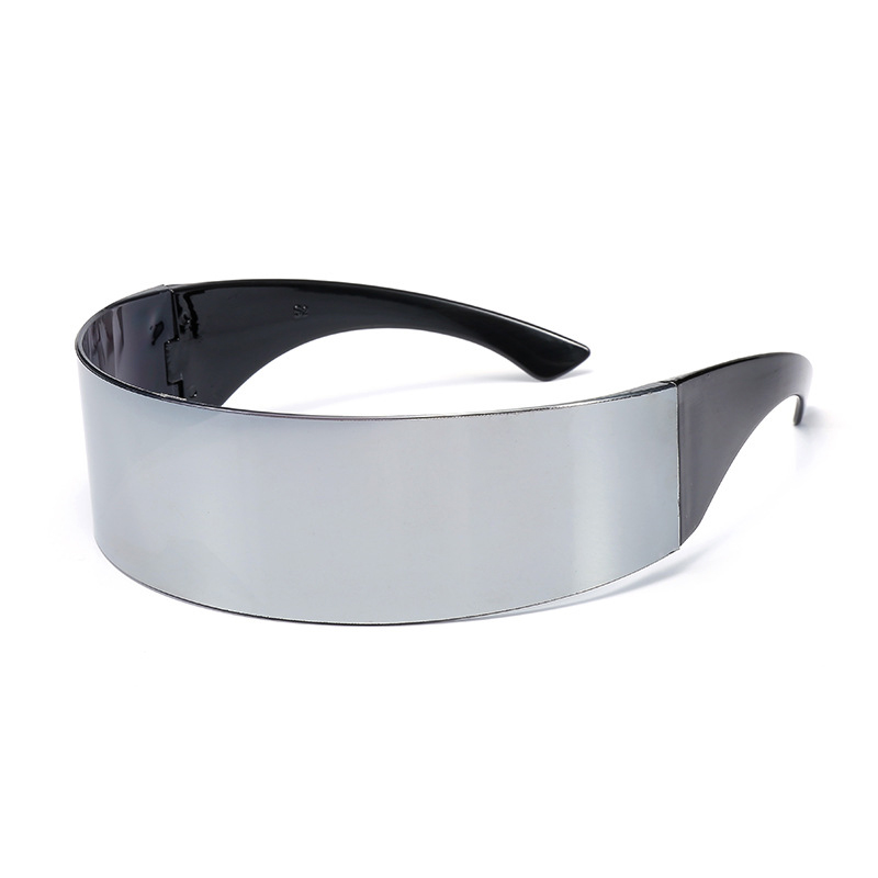 Óculos de Sol Futuristas Y2K c - Women'S Fashion Visor avaliação e preço