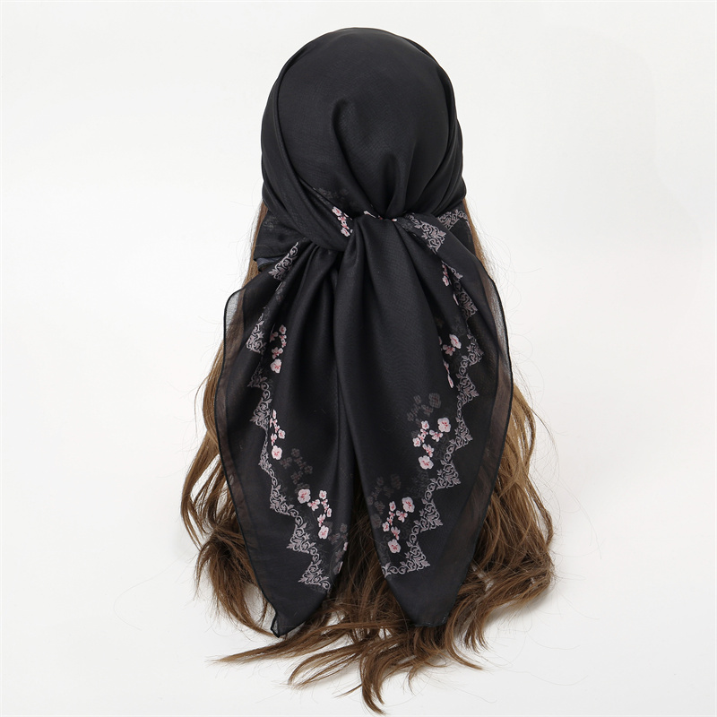 Novo muçulmano quadrado hijab  - Women'S Fashion Visor avaliação e preço