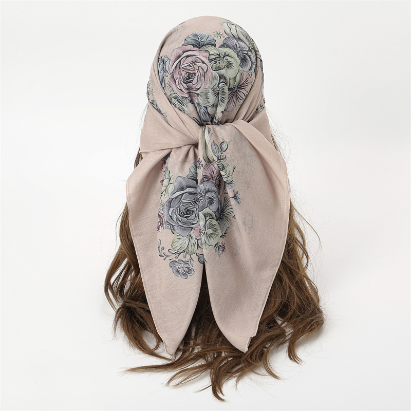 Novo muçulmano quadrado hijab  - Women'S Fashion Visor avaliação e preço