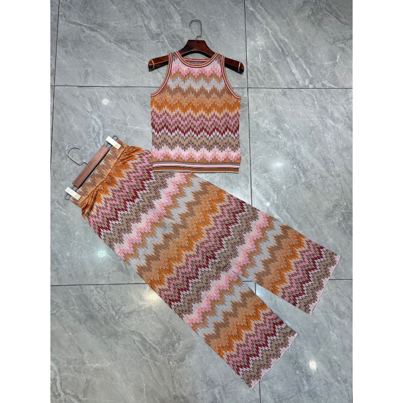 Conjunto de Calças de Malha Li - Wide Leg Palazzo Pants avaliação e preço