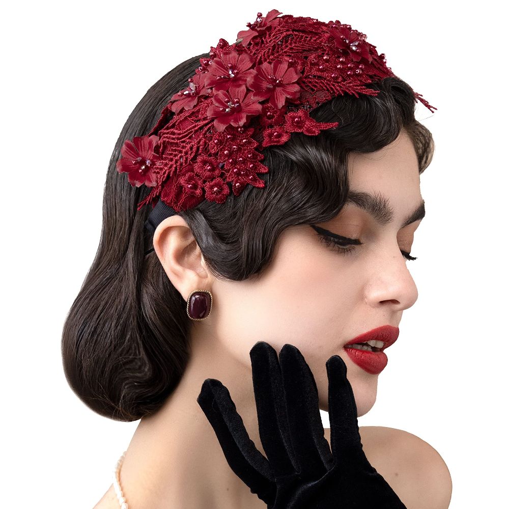 Mulheres Rendas Fascinators He - Women'S Fashion Of The 50S avaliação e preço