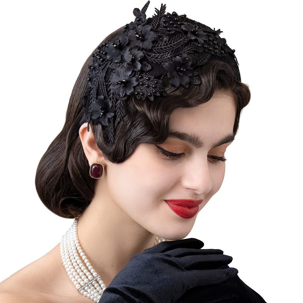 Mulheres Rendas Fascinators He - Women'S Fashion Of The 50S avaliação e preço