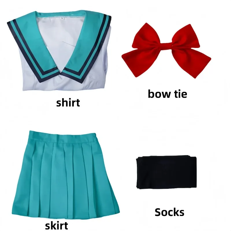 Conjunto de Fantasia Cosplay E - Pleated Skirt Women avaliação e preço