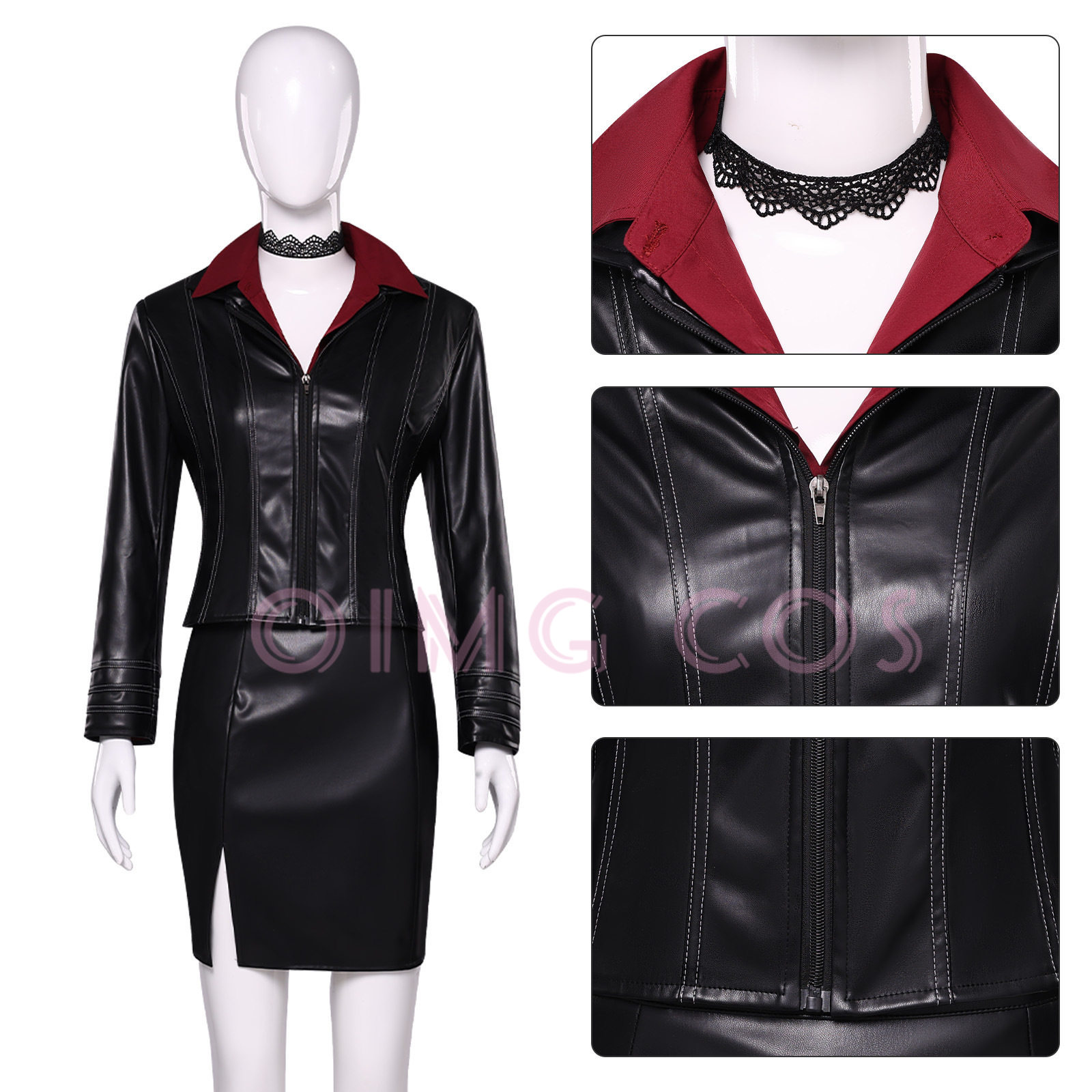 Jaqueta de Couro Ada Wong do J - Women Fashion Jackets avaliação e preço