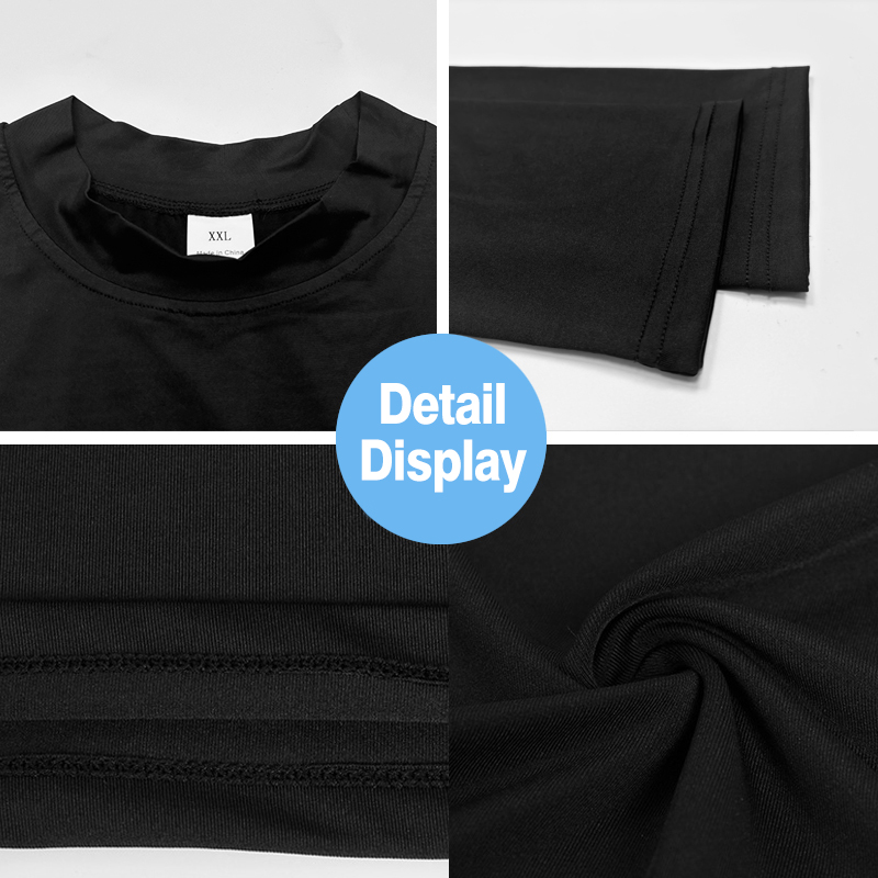 Camiseta masculina de manga co - Turtleneck Bodysuit avaliação e preço