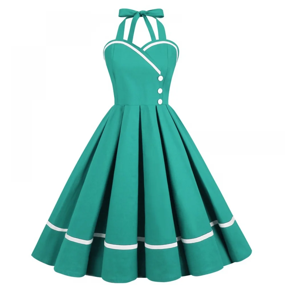 Halloween 50s 60s 80s vestido  - Women'S Fashion Of The 50S avaliação e preço