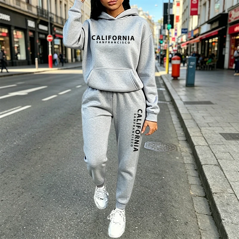 Conjunto de Moletom Casual Urb - Women'S Fashion Suit avaliação e preço
