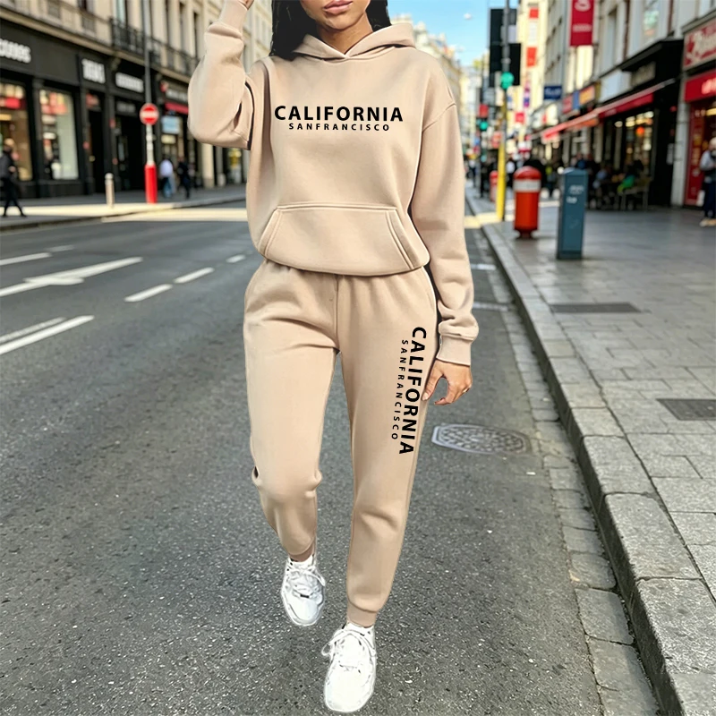 Conjunto de Moletom Casual Urb - Women'S Fashion Suit avaliação e preço