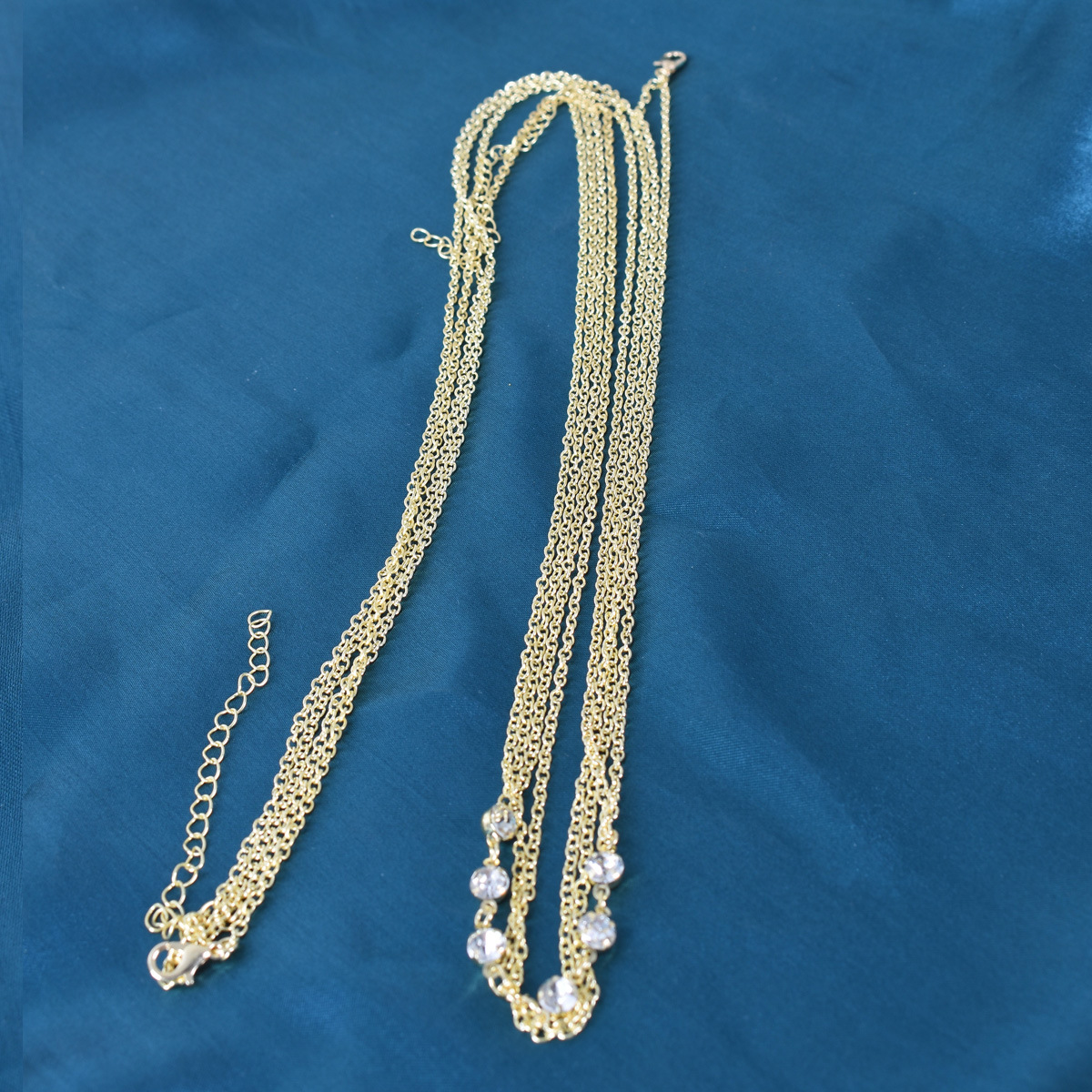Corrente de peito de cristal r - Women'S Fashion Harness avaliação e preço