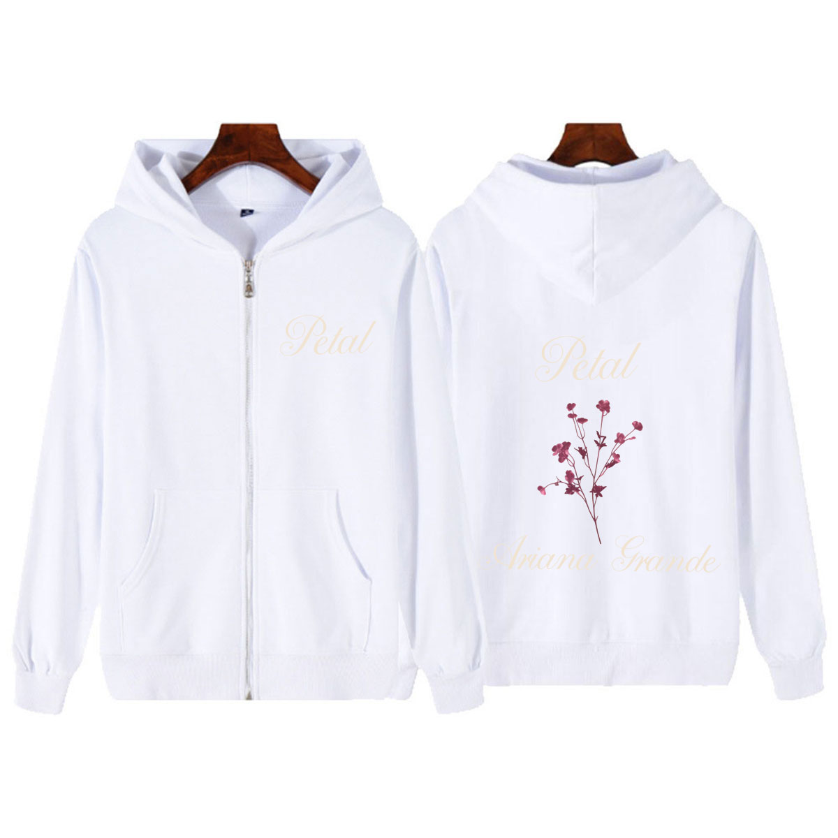 Moletom com Zíper Ariana Grand - Women Fashion Jackets avaliação e preço