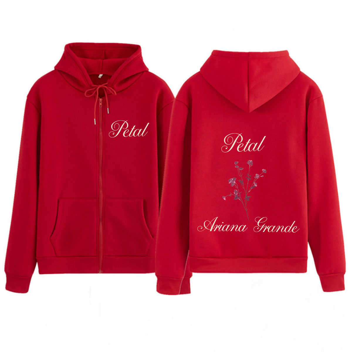 Moletom com Zíper Ariana Grand - Women Fashion Jackets avaliação e preço