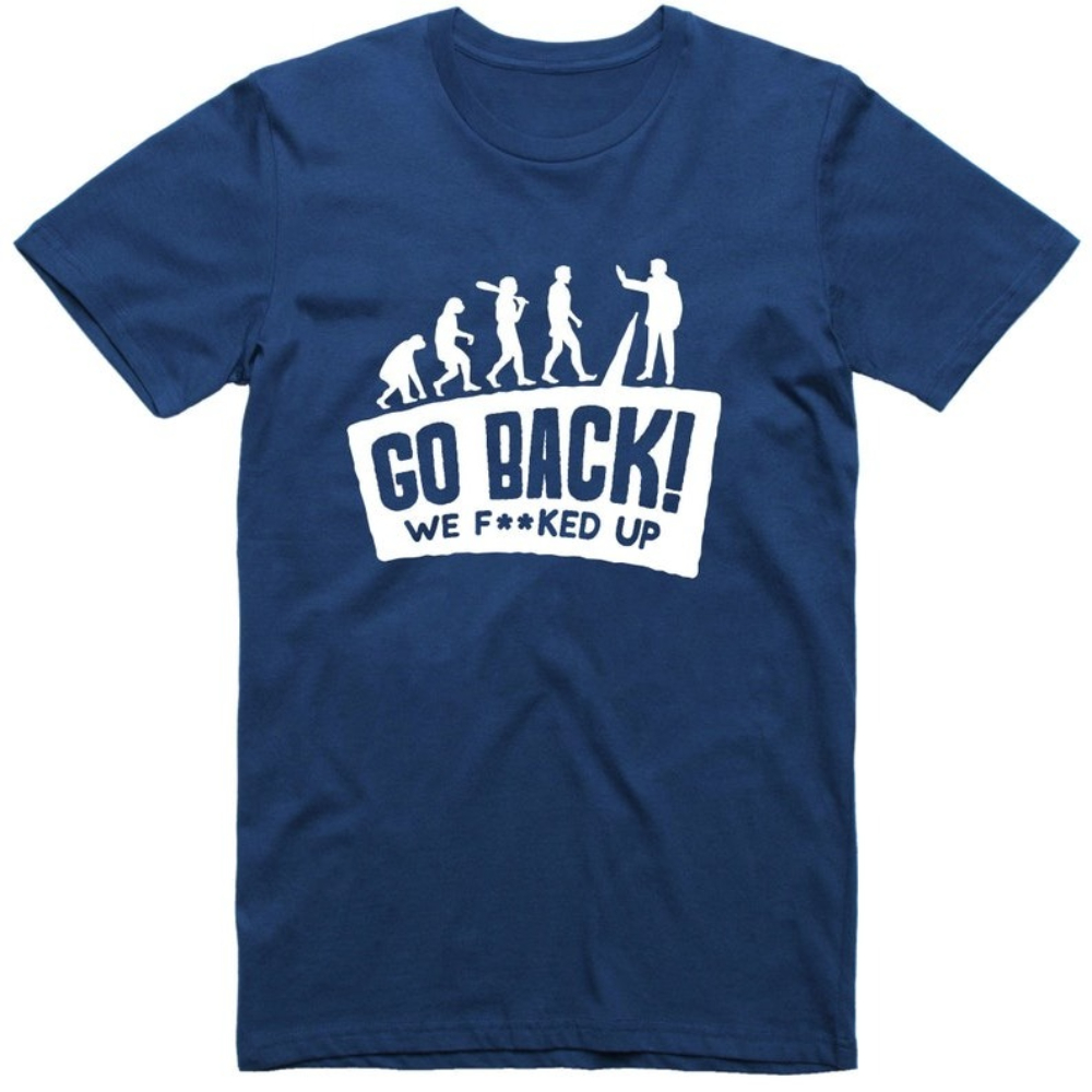 Camiseta engraçada masculina e - Women Fashion Evolution avaliação e preço