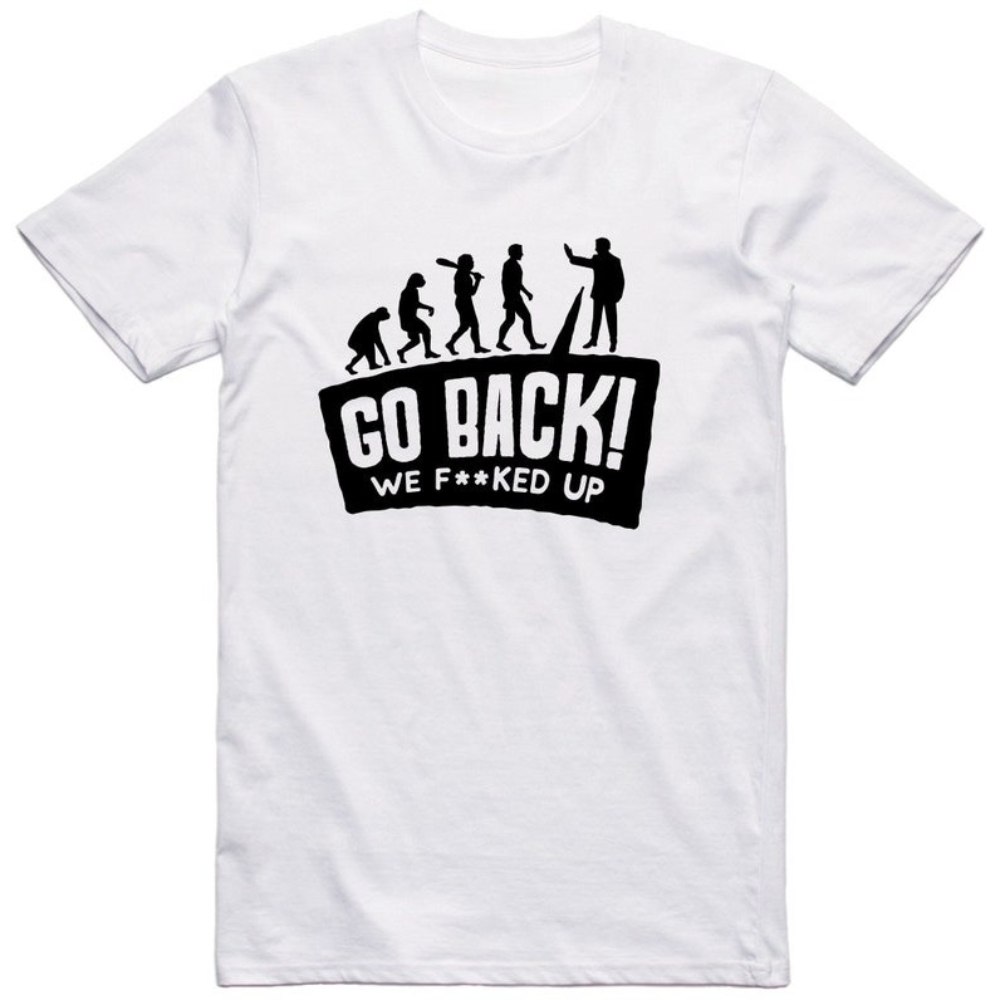 Camiseta engraçada masculina e - Women Fashion Evolution avaliação e preço