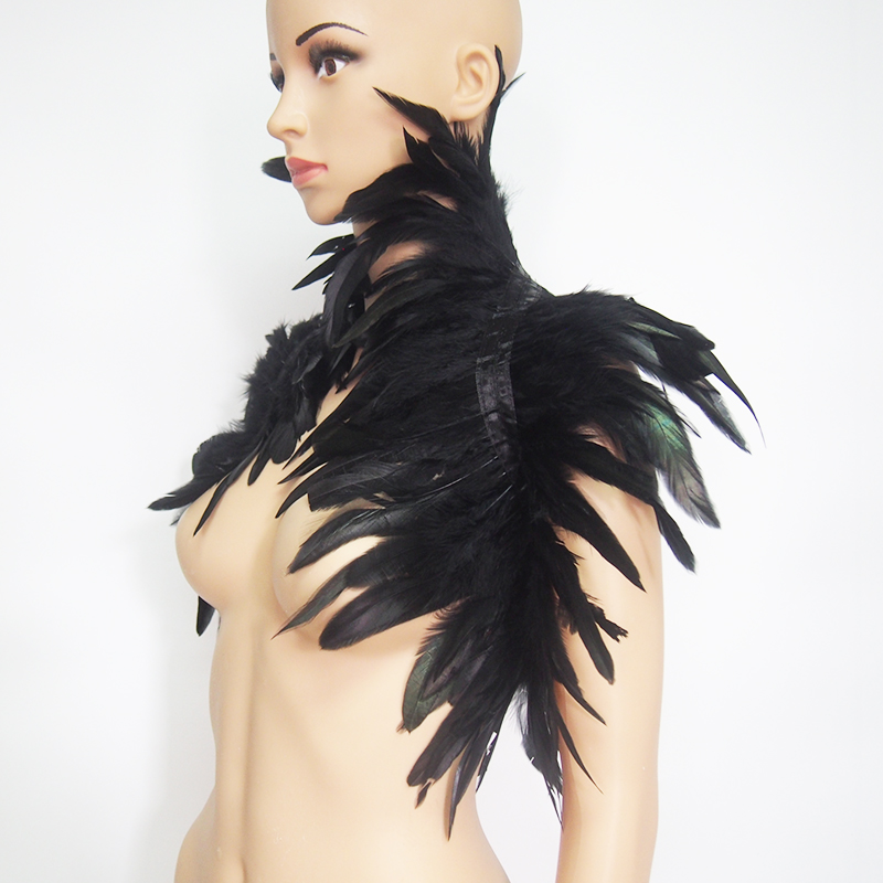 Xaile De Encolher De Pena Natu - Women'S Fashion Harness avaliação e preço