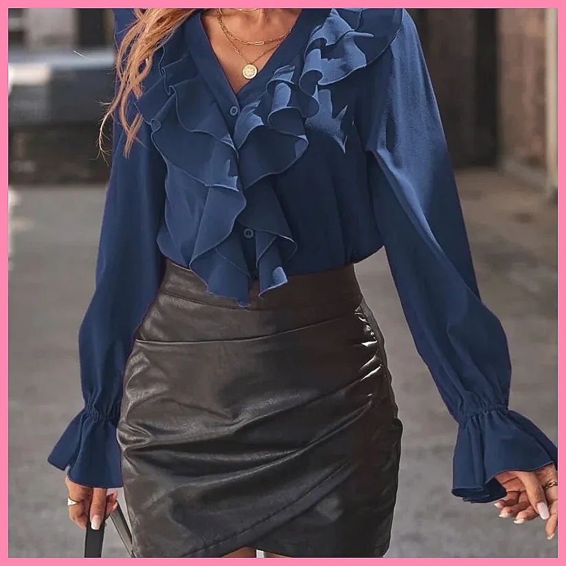 Blusa Elegante Feminina 2025 c - Women'S Fashion For 2025 avaliação e preço