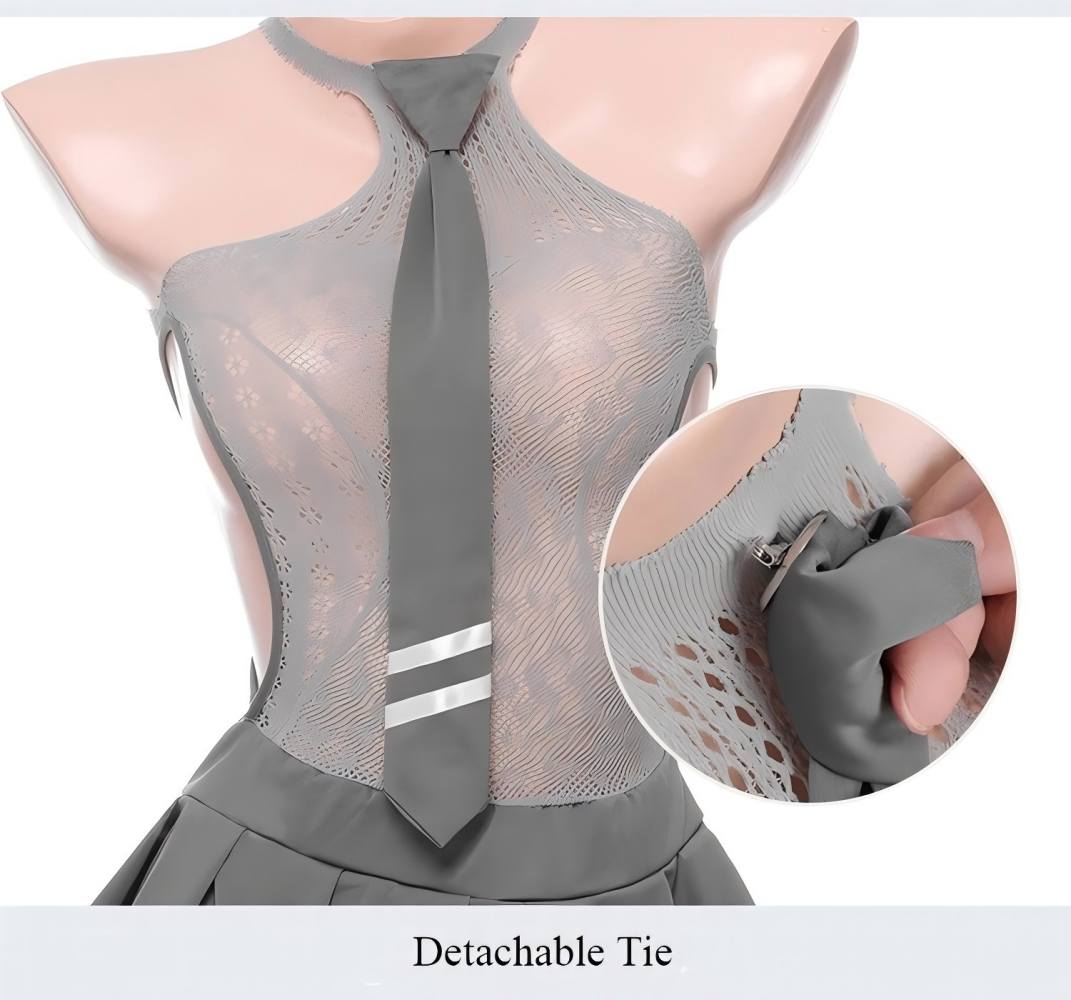 Conjunto de lingerie sexy e pr - Pleated Skirt Women avaliação e preço