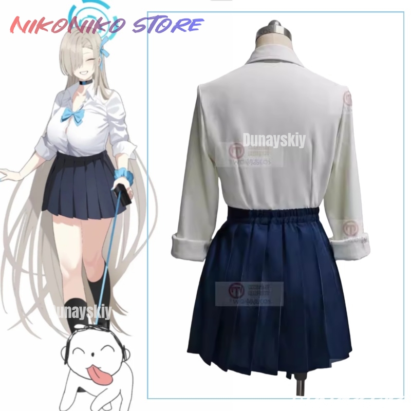 Fantasia Cosplay Ichinose Asun - Pleated Skirt Women avaliação e preço
