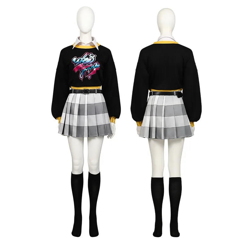 DY20Game P5X Cosplay Anime The - Pleated Skirt Women avaliação e preço
