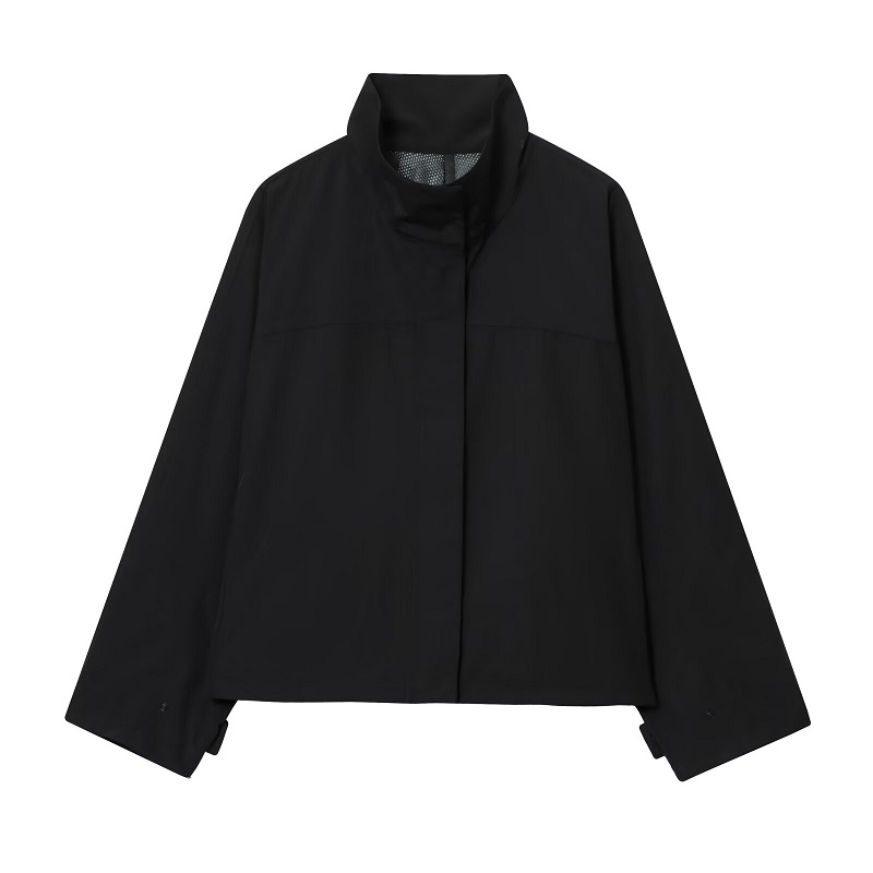 MUJER Preto Blusão Mulher Zip  - Turtleneck Bodysuit avaliação e preço