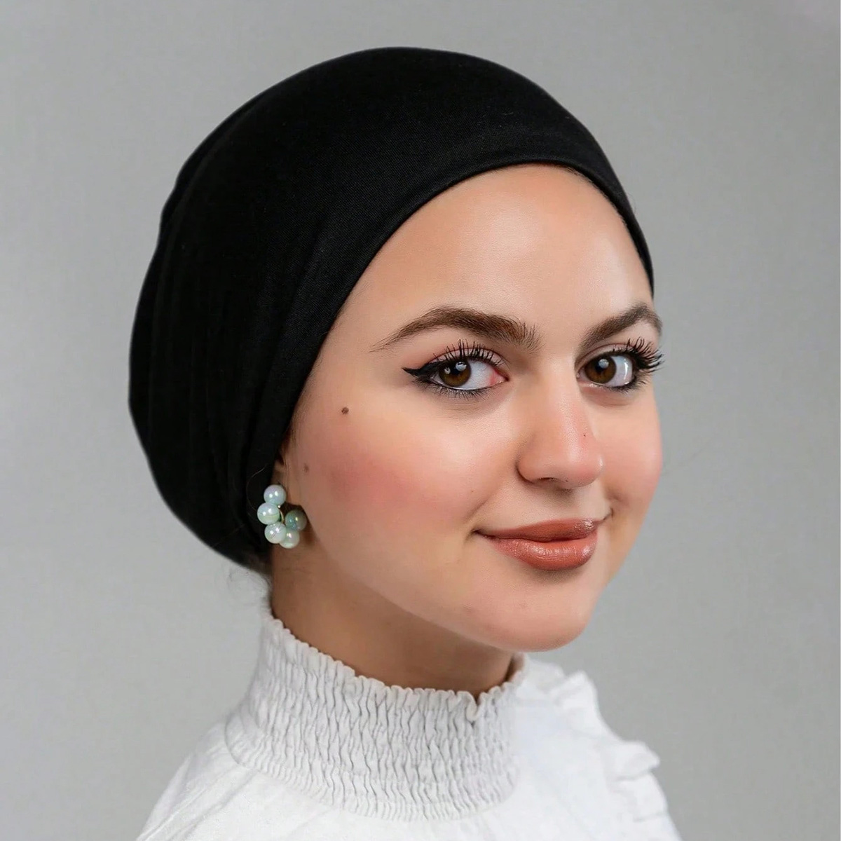 Quente sólido algodão modal jé - Women'S Fashion Visor avaliação e preço