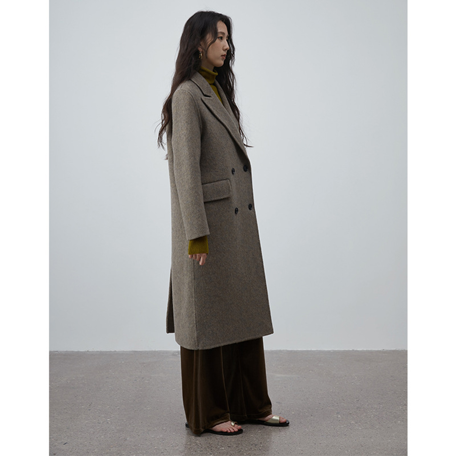 Blazer Longo Feminino Allingen - Women Fashion Jackets avaliação e preço
