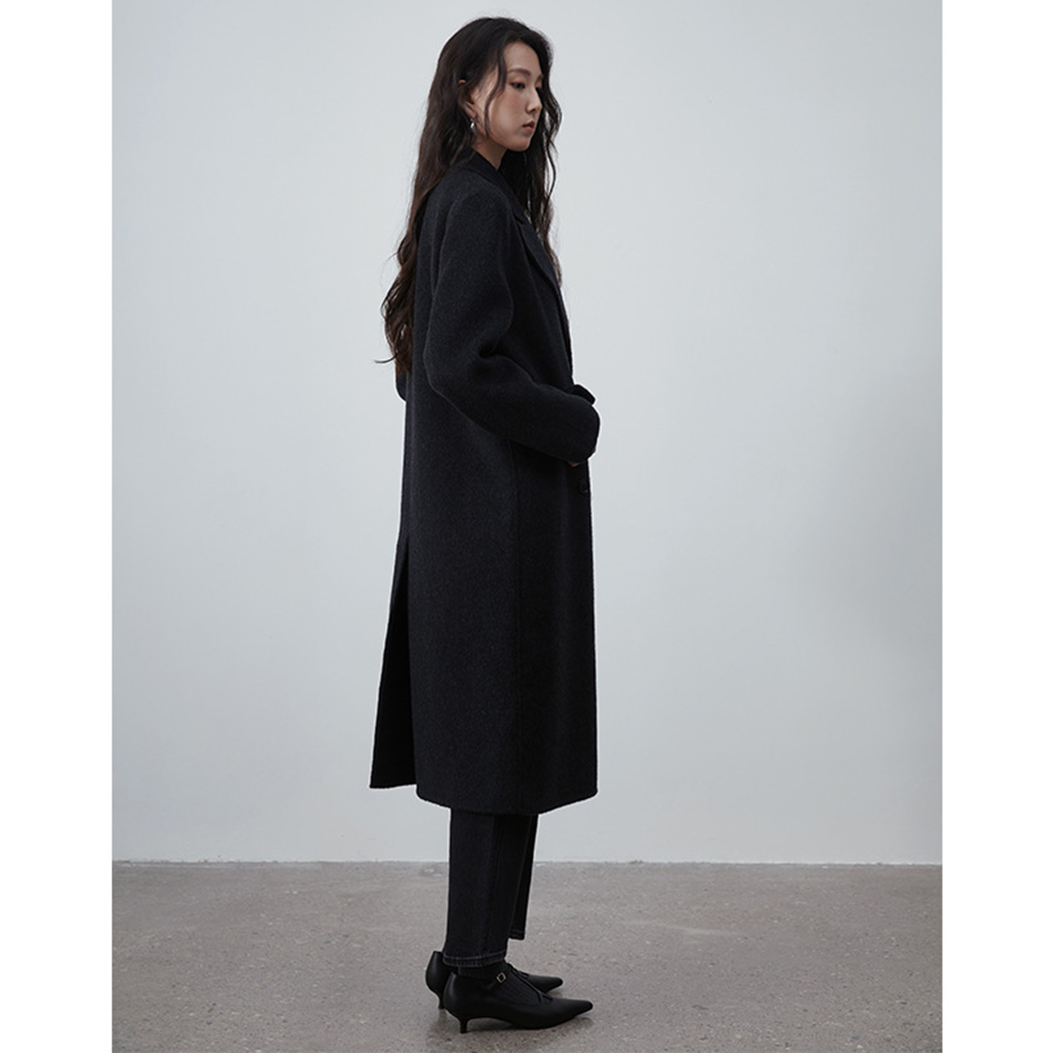 Blazer Longo Feminino Allingen - Women Fashion Jackets avaliação e preço