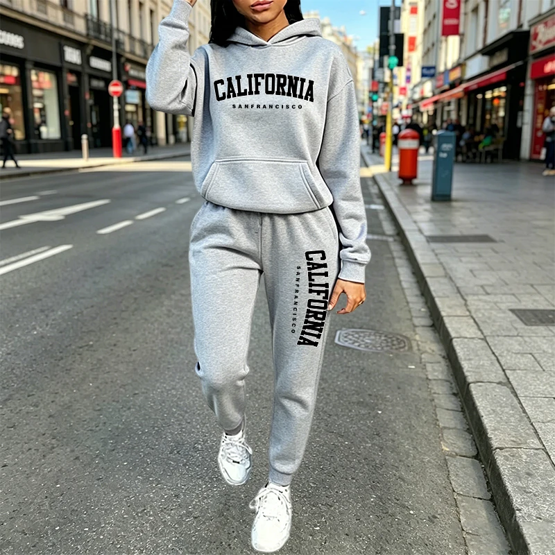 Conjunto de Moletom Casual Urb - Women'S Fashion Suit avaliação e preço
