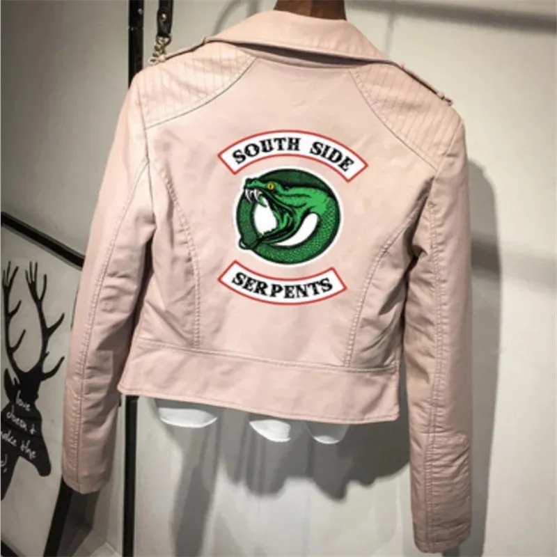 Nova Jaqueta Slim Fit de Couro - Women Fashion Jackets avaliação e preço