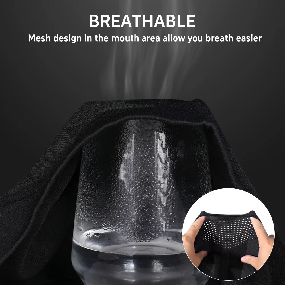Cachecol Térmico Unissex à Pro - Women'S Fashion Visor avaliação e preço