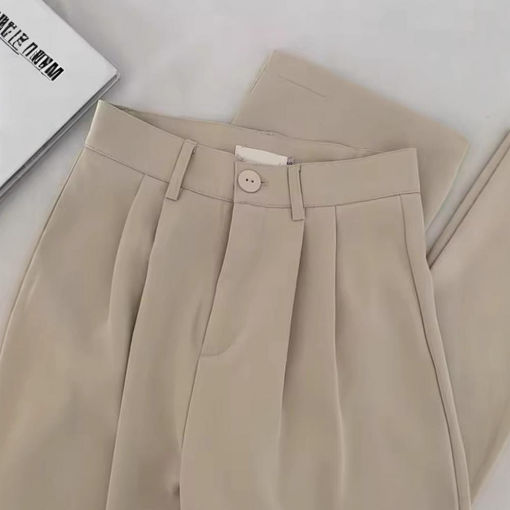 Calças de Negócios Estilo Comm - Wide Leg Palazzo Pants avaliação e preço